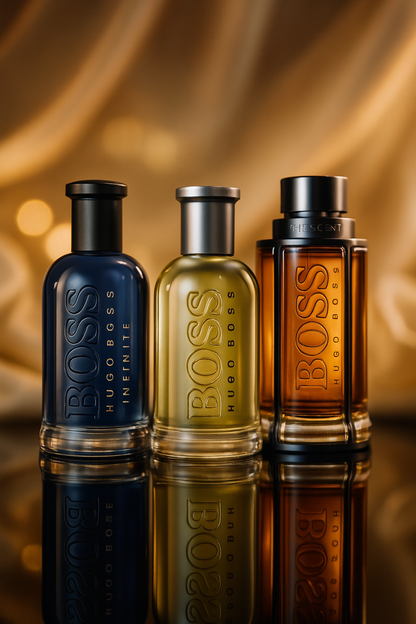 Set de 3 parfumuri: BOSS BOTTLED, BOSS THE SCENT, BOSS BOTTLED INFINITE 100ml
